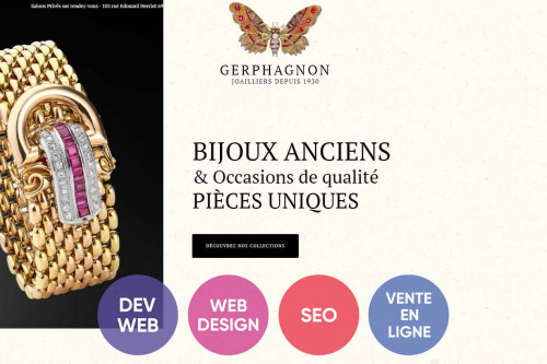 Gerphagnon - Création site internet à Lyon