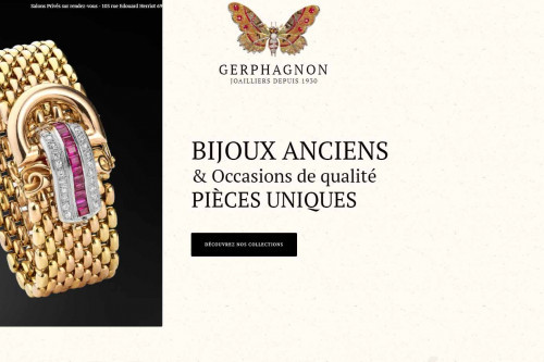Gerphagnon - Conception site marchand