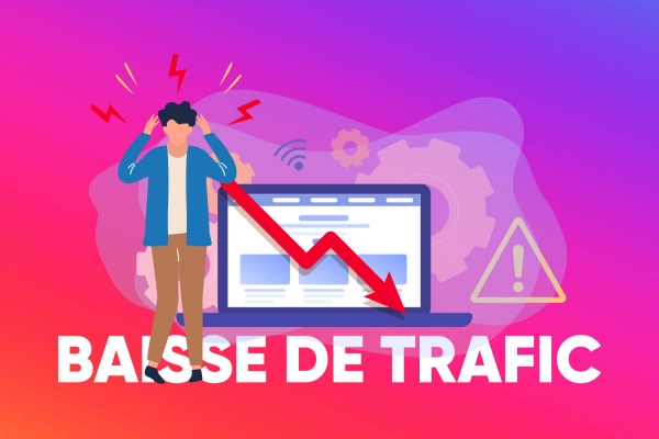 Que faire quand on remarque une baisse de trafic sur son site ?