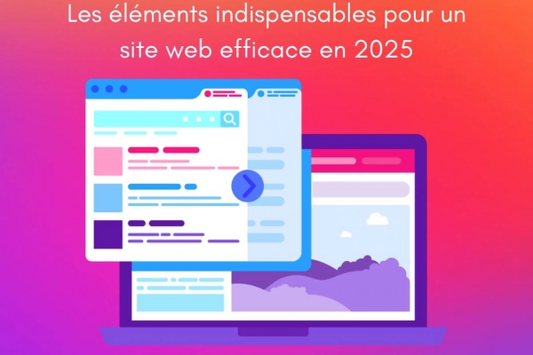 Conception de site internet : Les éléments indispensables pour un site web efficace en 2025