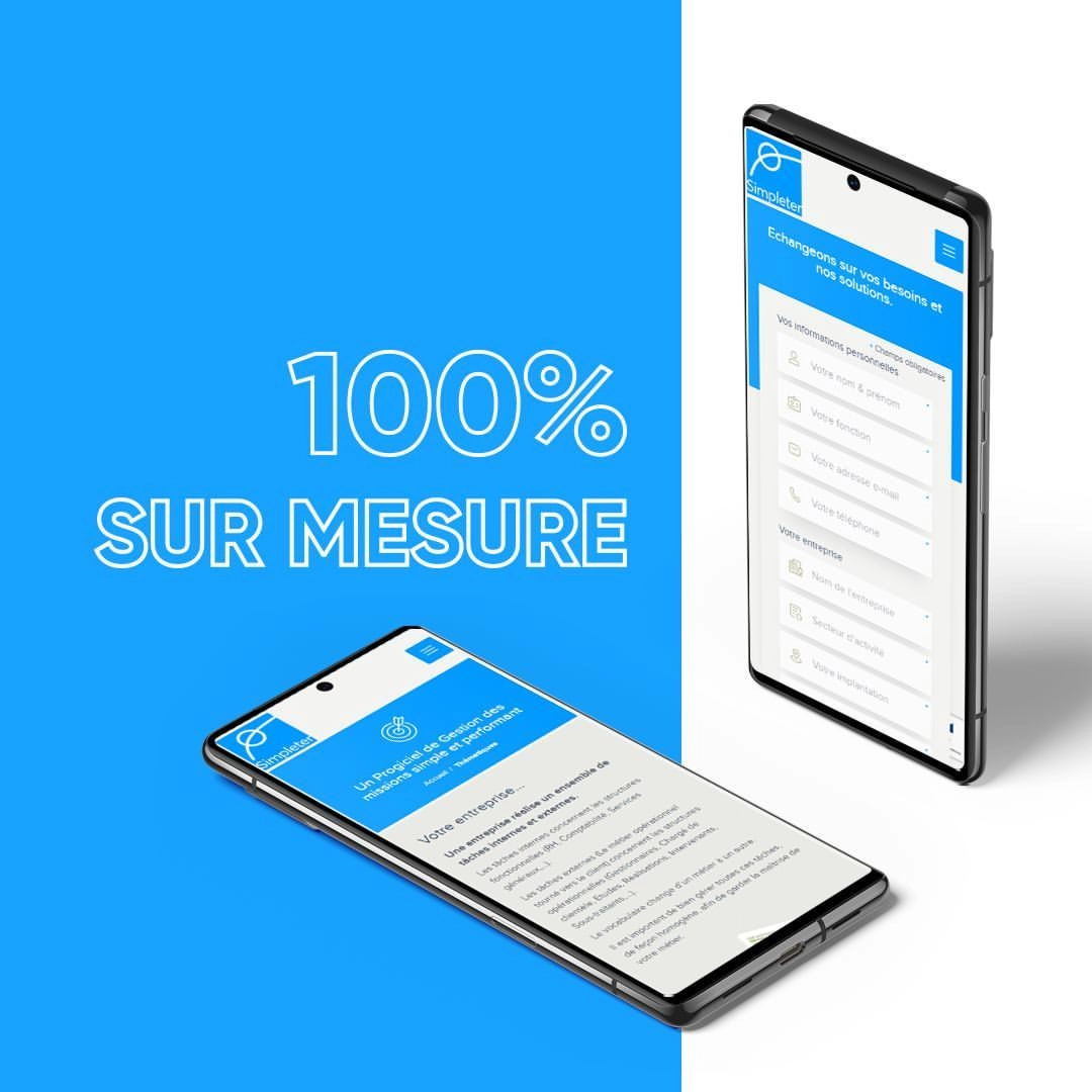 création de site pour outil gestion d'entreprise