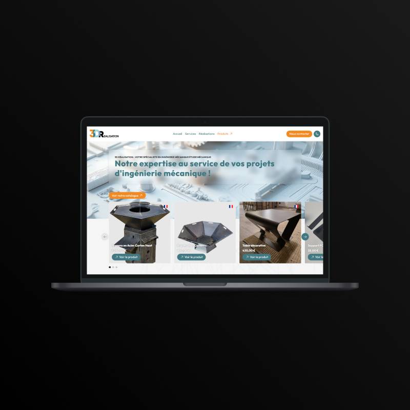 création de site par une agence web