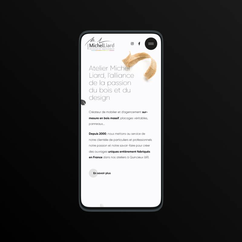 Atelier Michel Liard, créateur de mobilier et d'agencement sur-mesure