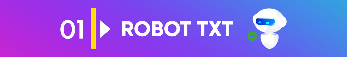 N°1) Utilisez le robot txt pour donner les consignes d’exploration