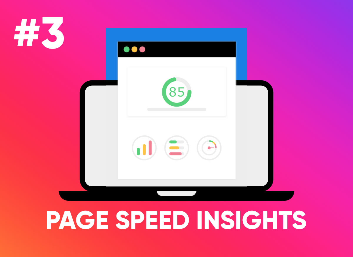 3ème outil Page speed Insights pour évaluer vos Core Web Vitals